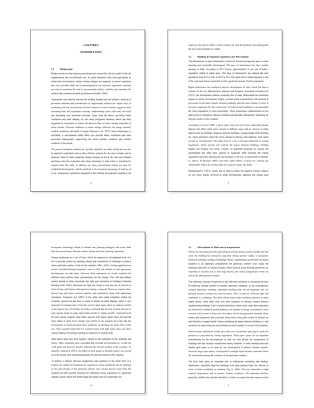 Geography dissertation full of large colorful maps and charts for mobile.