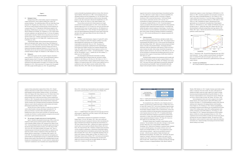 Medical thesis containing clinical trial research and results.