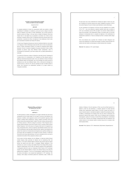 Ethics dissertation with heading numbers in French for mobile.