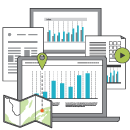 Processing large volumes of client reports for a market research company